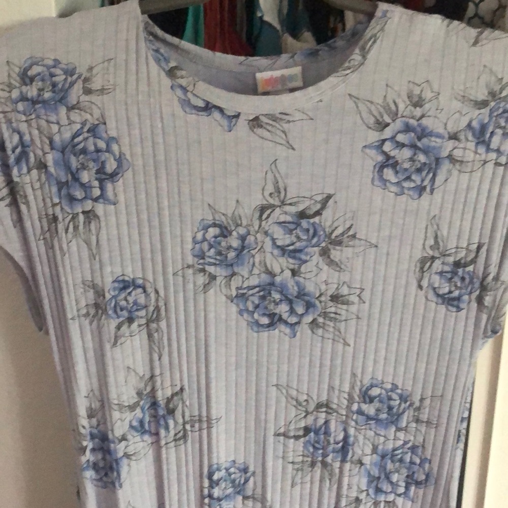 Lularoe Maria maxi dress floral euc small